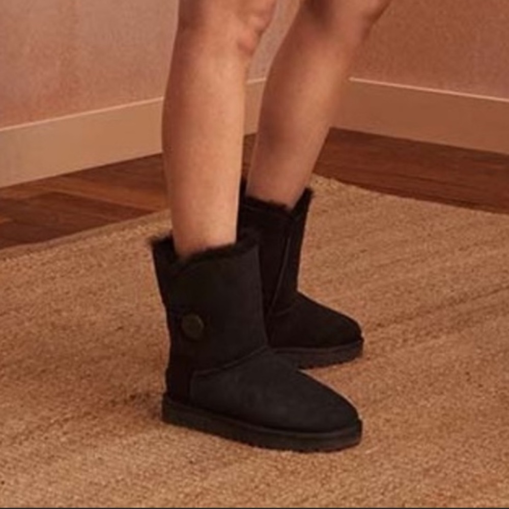 Black UGG Bailey Button II Boot